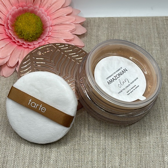 tarte Amazonian clay gem powder foundation ~ 26N Light-Medium Neutral - Picture 1 of 4